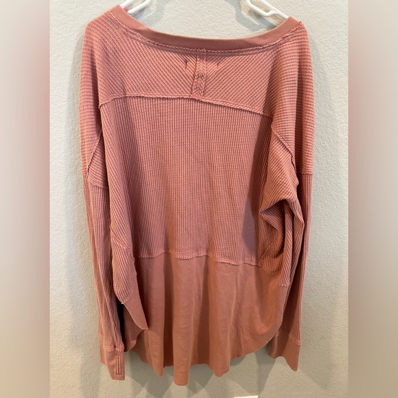 Near Free People We the Free Monterey Thermal Shirt - Picture 7 of 10